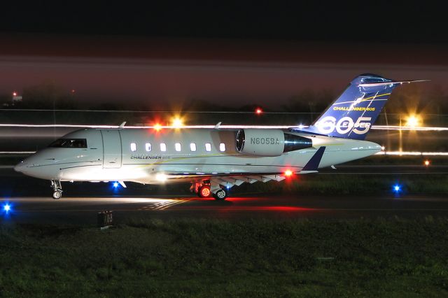 Canadair Challenger (N605BA)