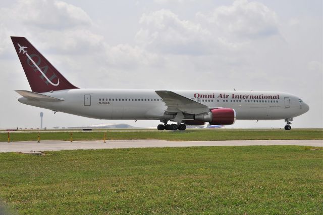 BOEING 767-300 (N378AX) - 08-07-21. Headed to the IAB ramp.