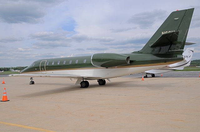 Cessna Citation Sovereign (N6GU) - Seen at KFDK on 4/27/2010.  Harrison Ford arrived at KFDK on this date to speak to the employees of AOPA, based at this airport.      a href=http://discussions.flightaware.com/profile.php?mode=viewprofile&u=269247  [ concord977 profile ]/a