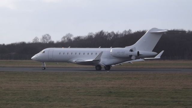 Bombardier Global 5000 (OY-VIZ) - chater flight to doncaster today