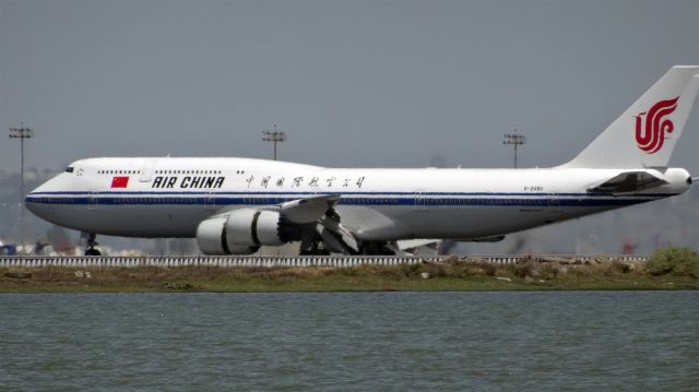 BOEING 747-8 (B-2486) - B-2486 Air China Boeing 747-8 - cn 41192 / ln 1507br /First Flight * Oct 2014br /Age 0.5 Yearsbr /2015年 05月 01日 B748/L Beijing Capital Intl (ZBAA / PEK) San Francisco Intl (KSFO) 16:17 CST 12:00 PDT 10:43