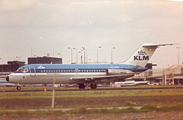 Douglas DC-9-10 (PH-DNC) - KLM DC-9-15 PH-DNC cn45720; archief jr85