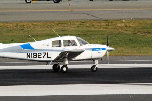 Beechcraft 19 Sport (N1927L) - Touchdown Runway 15