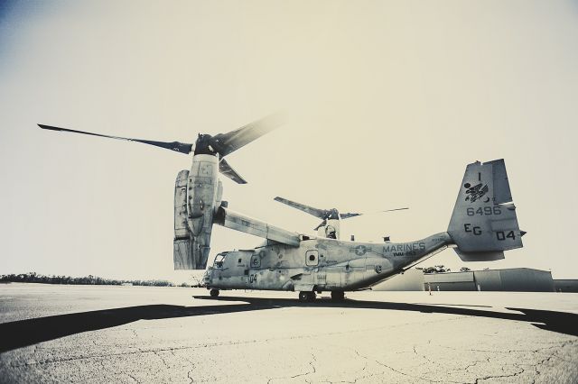 — — - V22 Osprey at KPDK 1/30/2015