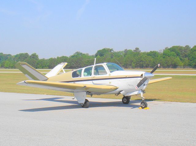 Beechcraft 35 Bonanza (N7938D) - This picture was taken in the Spring of 2006 in Anniston Alabama the airplane is a 1957 Beechcraft Bonaza.