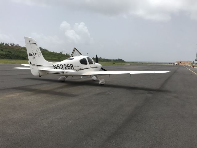 Cirrus SR-22 (N5226R) - N5226R in Dominica 