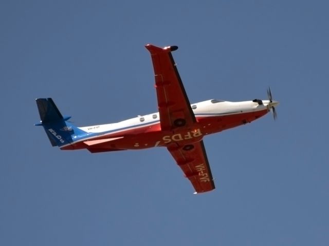 VH-FVF — - Royal Flying Doctor Service aircraft heading off to serve the people of outback South Australia.