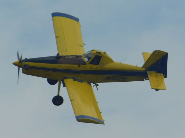 AIR TRACTOR AT-503 (N10126) - An Air Tractor AT-502B spraying fields around Dockery 