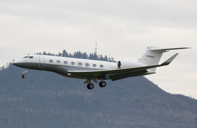 Gulfstream Aerospace Gulfstream G650 (N766GA) - New G650ER delivered to MFR. Replacing N94924. 