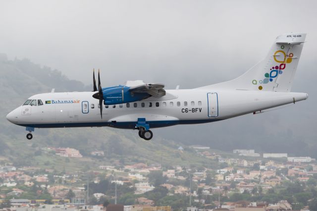 C6-BFV — - Tenerife North Airportbr /28/06/2016br /Delivery Flight.br /------------------br /Operator: Bahamasairbr /Type: ATR 42-600br /Registration: C6-BFVbr /Serial: 1209