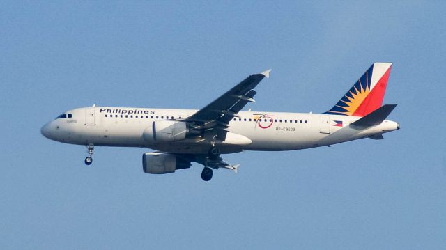 Airbus A320 (RP-C8609)