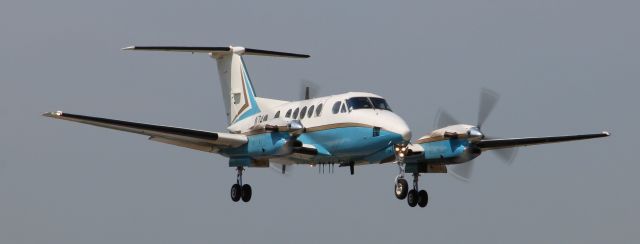 Bell 407 (N74) - FAA Flight Check King Air shooting the approach to RWY 09 to confirm PAPI... September 5th, 2013