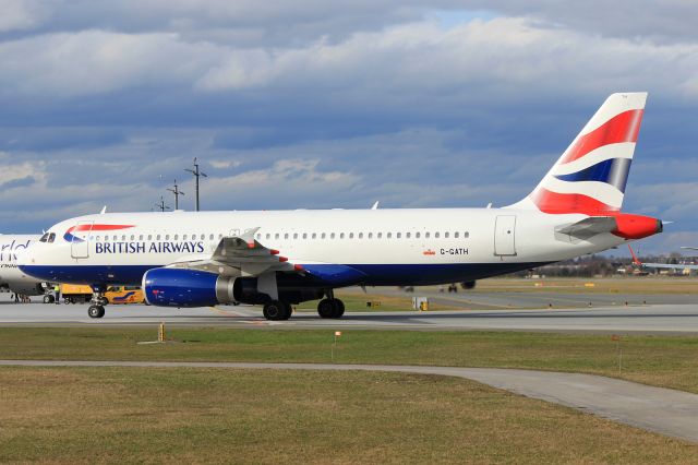Airbus A319 (G-GATH)