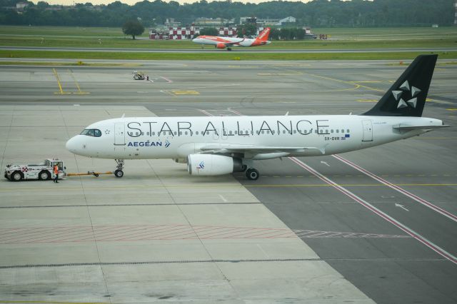 Airbus A320 (SX-DVR)