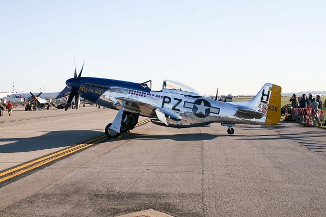 North American P-51 Mustang — - P-51 Hell-Er Bust ay The Gathering Of Mustang Air Show 9-29-2007