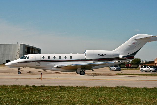 Cessna Citation X (N1AP) - ARNIE PALMER LEAVING RICKENBACKER DURING "GATHERING OF EAGLES" SHOW