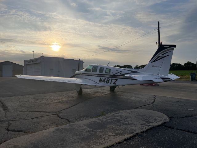 Beechcraft Bonanza (36) (N48TZ) - Fueling up