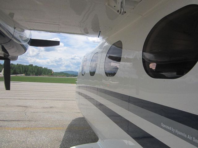TECNAM P-2012 Traveller (N357CA) - Parked at a local fly-in. This flies into Rutland with daily flights to Boston Logan International Airport.