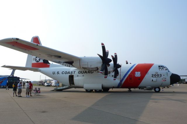 Lockheed C-130 Hercules — - 2007 OTIS Air Show, US Coast Guards C-130J