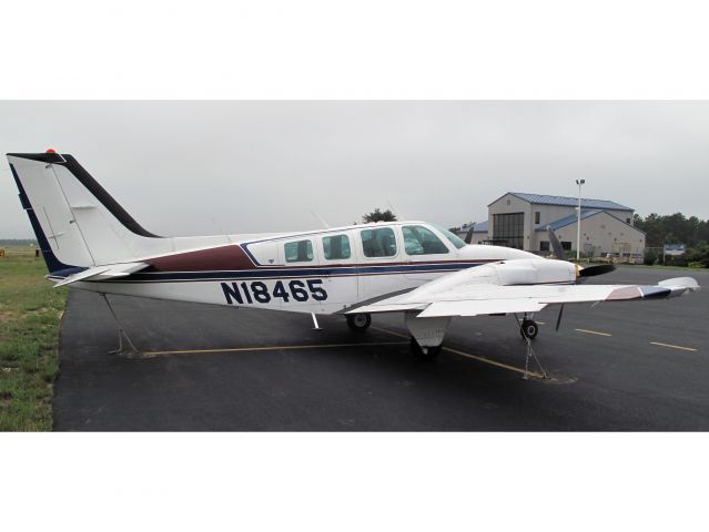 Beechcraft Baron (58) (N18465) - Powerful aicraft! Turbo-charged engines.