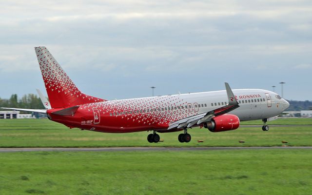 Boeing 737-800 (VQ-BUF) - rossiya b737-8gj vq-buf about to land at shannon from moscow 17/4/17.