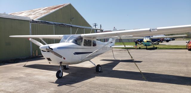 Cessna 175 Skylark (N7012E) - Newly purchased airplane. 