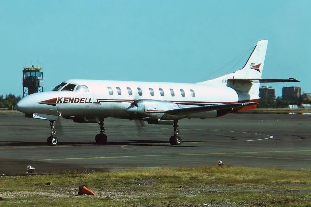 VH-SWP — - KENDELL AIRLINES - SWEARINGEN SA-226AT MERLIN IV - REG : VH-SWP (CN AT/033) - WEST BEACH ADELAIDE SA. AUSTRALIA - YPAD (13/2/1993) 35MM SLIDE CONVERSION.