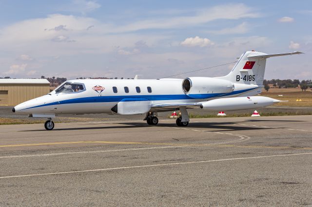 Learjet 35 (B-4185) - Learjet 36A (B-4185) taxiing at Wagga Wagga Airport