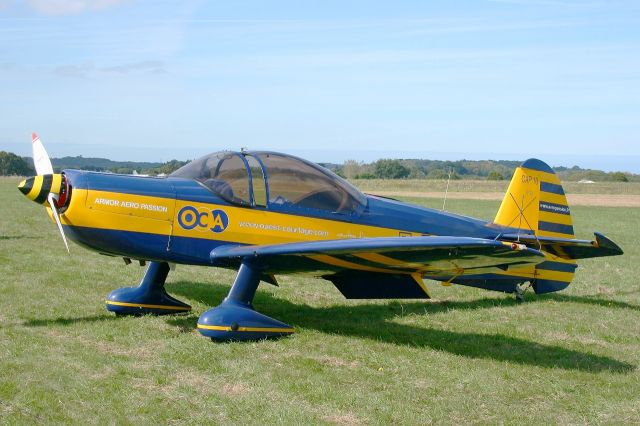 F-BTDN — - Mudry CAP-10B, Static display, Morlaix-Ploujean airport (LFRU-MXN) air show in september 2014