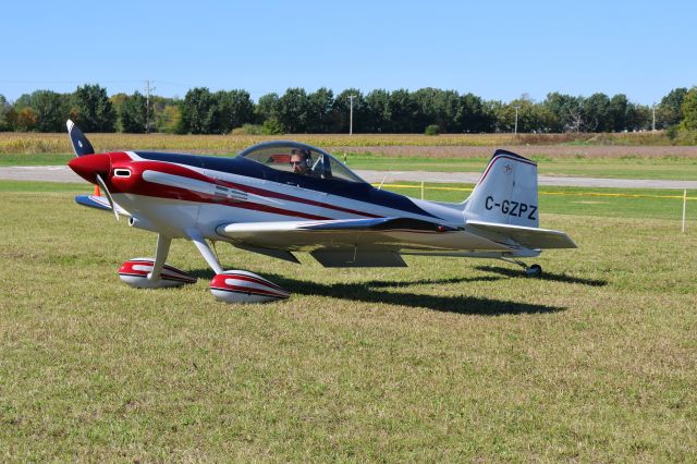 Vans RV-3 (C-GZPZ) - C-GZPZ Van'S RV-3 RVA à L'Aéroport de Salaberry de Valleyfield CSD3 QC. Le 24-09-2022 à 11:15