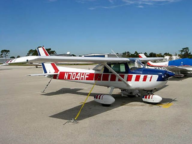 Cessna Commuter (N704HF) - On Flightline at Air America Flight Center