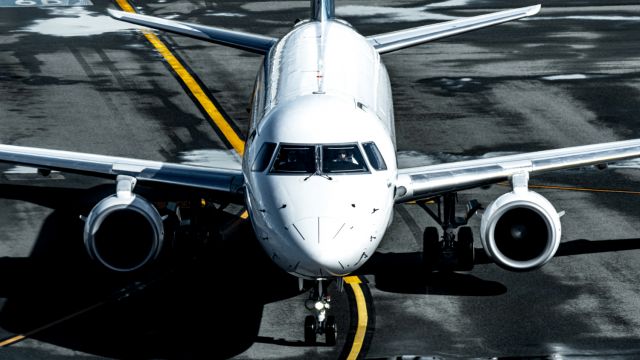 Embraer 175 (N170SY) - Alaska SkyWest E175 participating in an intense staring contest as it pulls into its gate at KSFO.