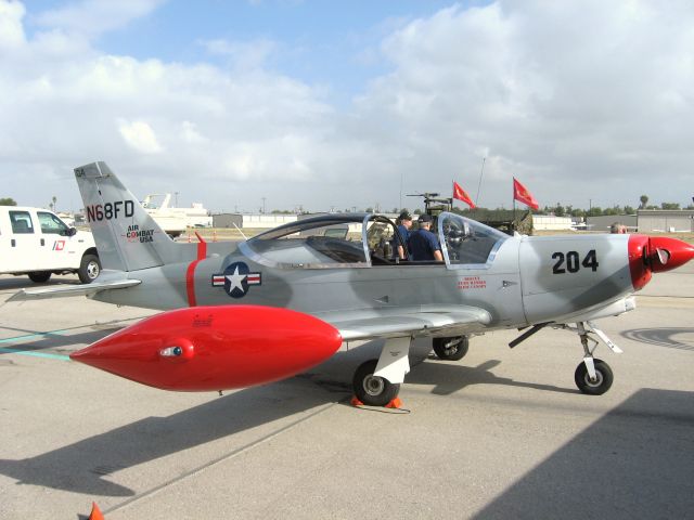 SIAI-MARCHETTI Warrior (N68FD) - ON DISPLAY AT FULLERTON