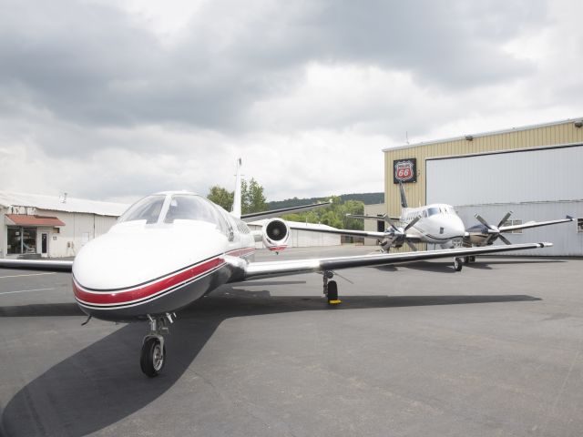 Cessna Citation V (N560HG) - Typpical charter aicraft: Citation V and King Air B100.