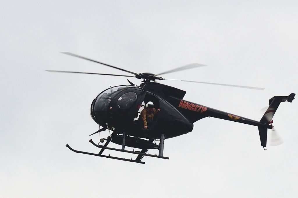 MD Helicopters MD 500 (N5027P) - Arriving at Butler County Airport, PA