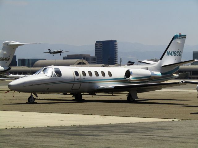 Cessna Citation II (N416CC) - On the ramp