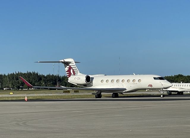 Gulfstream Aerospace Gulfstream G650 (A7-CGA)