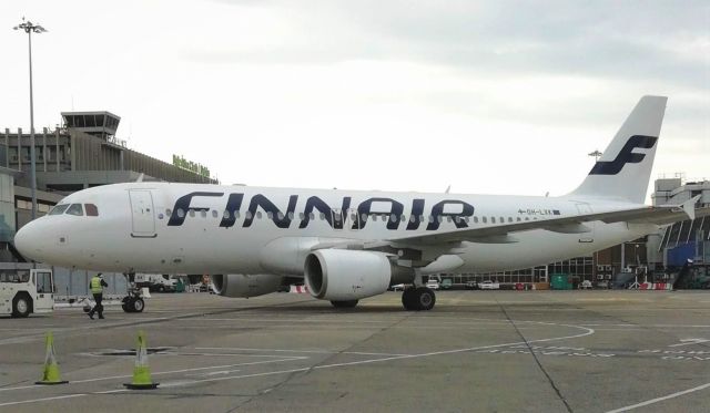 Airbus A319 (OH-LXK) - Pushback off Stand 207T