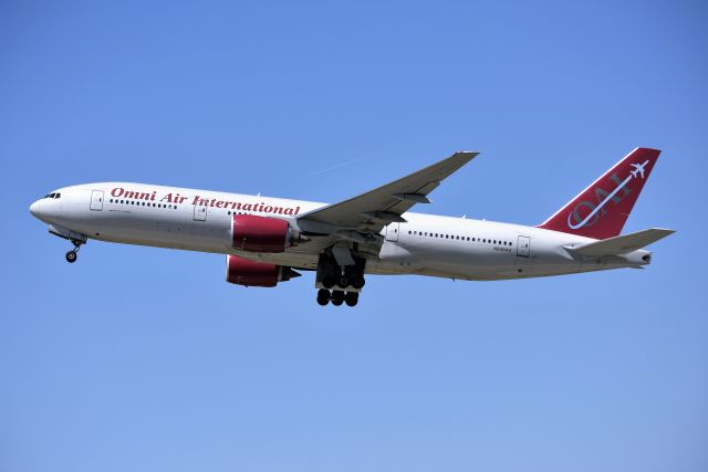 Boeing 777-200 (N846AX) - DEPARTING 23-R AT IND ON 04-27-18