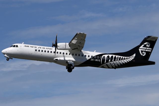 ATR ATR-72 (ZK-MVQ) - on 4 March 2018