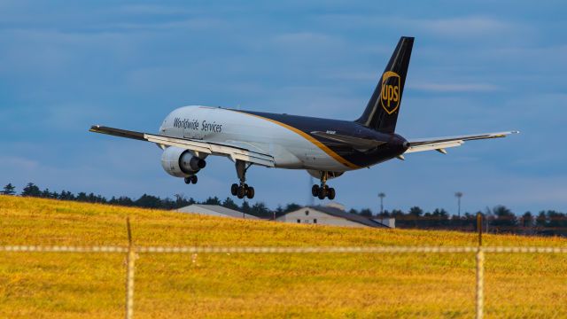 N434UP — - Finally caught that UPS 757 that flies into KBGR almost daily.