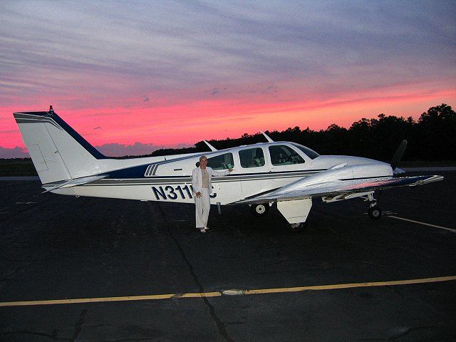 Beechcraft 55 Baron (N311DC) - Magic Carpet Ride