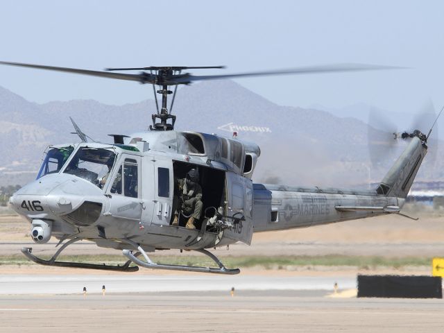 15-8559 — - Marine Corps Bell UH-1N Huey BuNo 158559 #416 of HMLAT-303 based at Camp Pendleton, California.