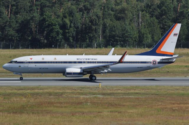 Boeing 737-800 (HS-MVS) - Coming from MUC for a Touch and Go.