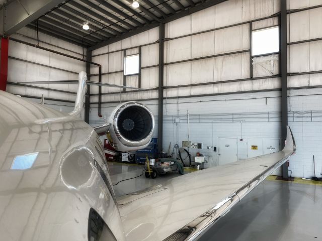 Cessna Citation X (N978DB) - Citation X's have some massive powerhouse engines. 