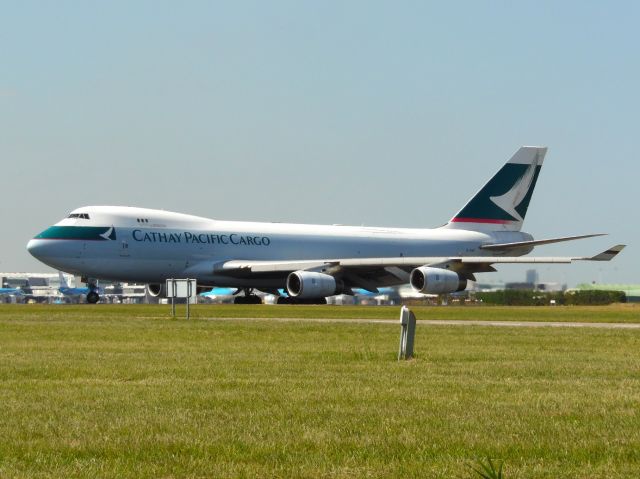 Boeing 747-400 (B-HUP) - Cathay Pacific Cargo