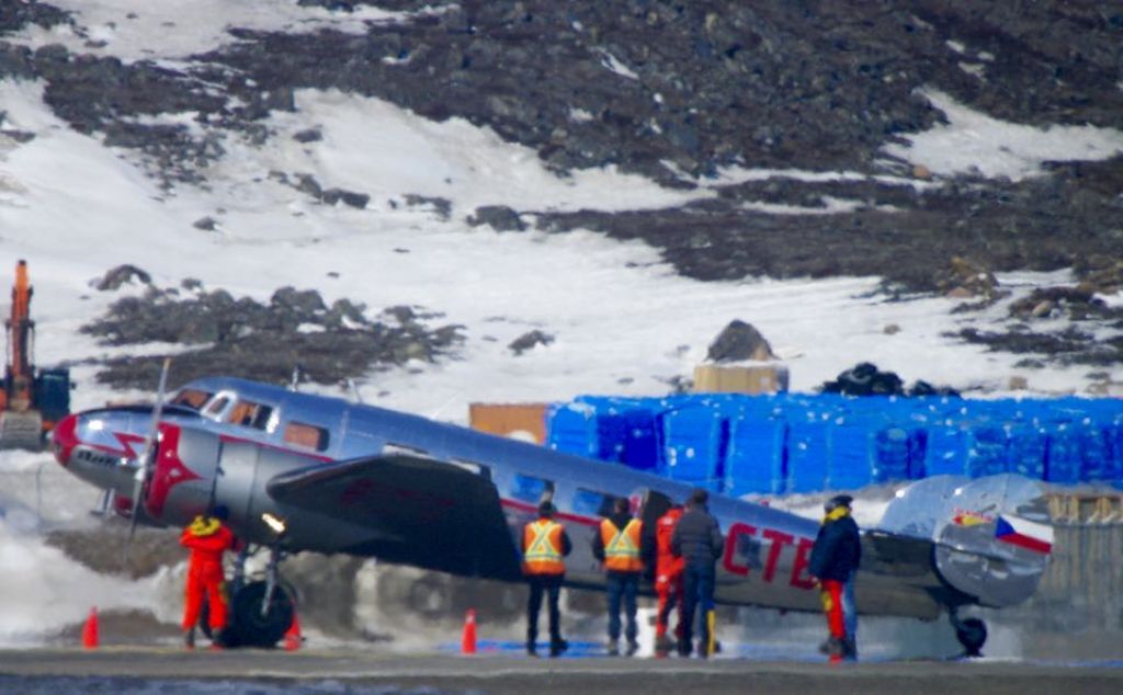 Lockheed L-10 Electra (N241M) - Beautiful Day in #Iqaluit, Nunavut Landed for Fuel