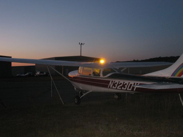 Cessna Skylane (N3230Y) - Parked by Autumn Air Services.