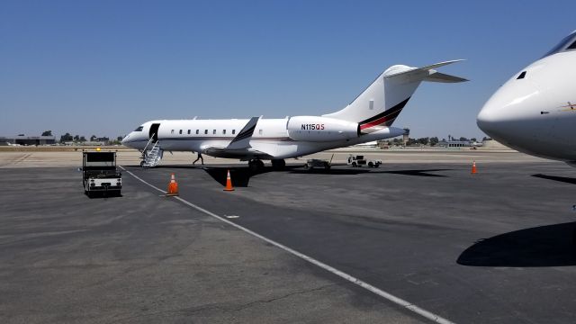 Bombardier Global 5000 (N115QS) - at ECI Jet SNA