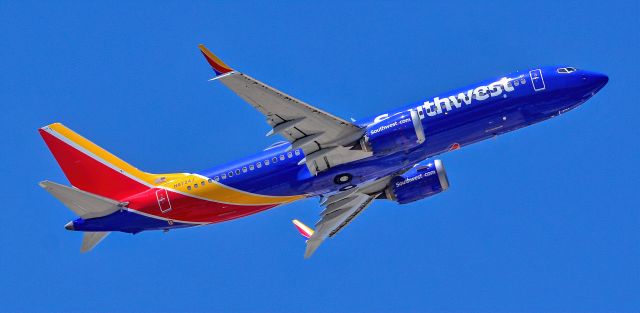 Boeing 737 MAX 8 (N8724J) - N8724J Southwest Airlines Boeing 737-8 MAX s/n 42549 - Las Vegas - McCarran International Airport (LAS / KLAS)br /USA - Nevada May 14, 2021br /Photo: Tomás Del Coro